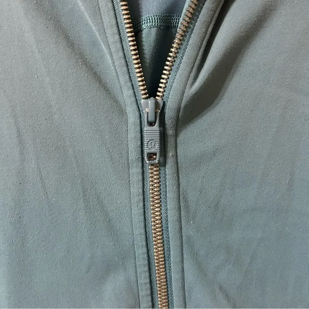 Lululemon Hooded Define Jacket Nulu Desert Teal - Size 8